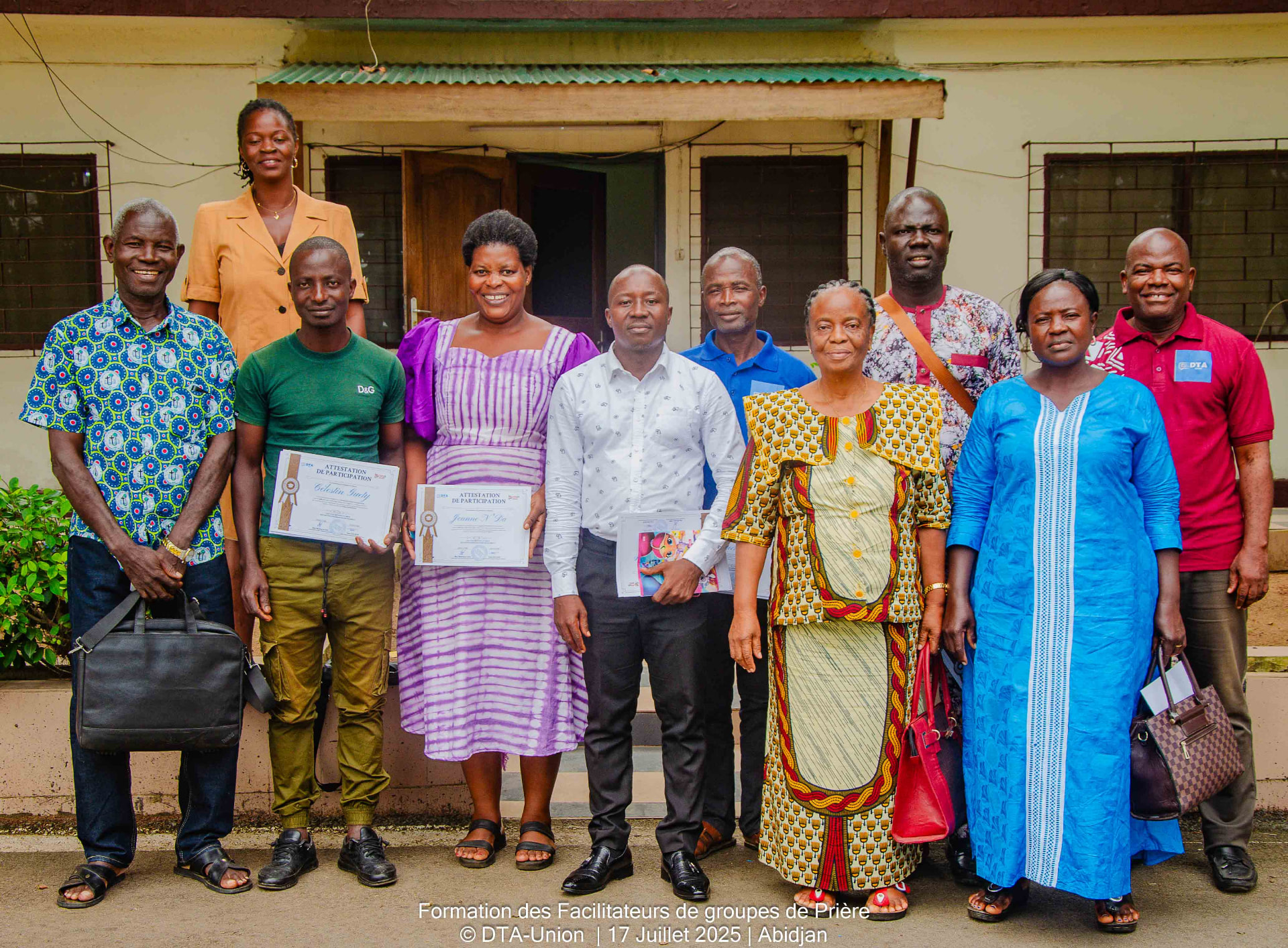 Formation des Facilitateurs de Groupes de Prière à Abidjan