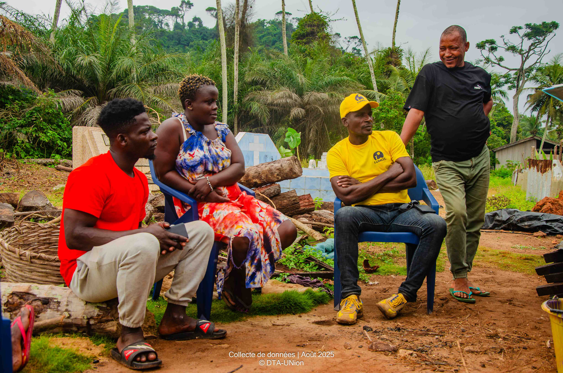 Rencontre communautaire avec des habitants du pays Wané, département de San-Pedro